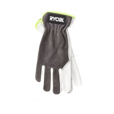 Перчатки садовые кожаные RYOBI RAC810M Перчатки садовые кожаные RYOBI RAC810M