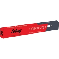 Сварочный электрод FUBAG FB 3 D4.0 мм (0,9 кг) Сварочный электрод FUBAG FB 3 D4.0 мм (0,9 кг)