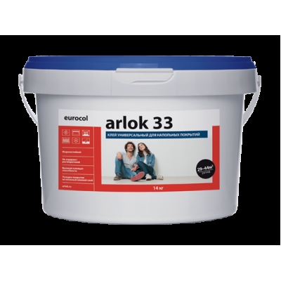 Клей для напольного покрытия Arlok 33 7 кг
