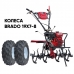 Brado GM-850SB + колеса 19Х7-8 культиватор бензиновый с пониженной передачей Brado GM-850SB + колеса 19Х7-8 культиватор бензиновый с пониженной передачей