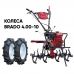 Brado GM-850SB + колеса 4.00-10 культиватор бензиновый с пониженной передачей Brado GM-850SB + колеса 4.00-10 культиватор бензиновый с пониженной передачей