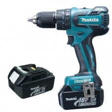 Аккумуляторная ударная дрель-шуруповерт MAKITA DHP 459 SYE Аккумуляторная ударная дрель-шуруповерт MAKITA DHP 459 SYE