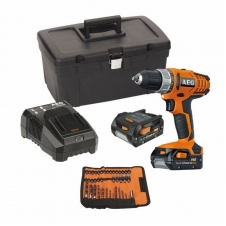 Шуруповерт AEG BS 14 G2 Li-152С KIT4X ( + НАБОР ОСНАСТКИ )