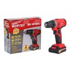 Аккумуляторная дрель-шуруповерт WORTEX BD 1415 DLi 