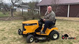 Краткий обзор трактора Cub Cadet XT2 PS107